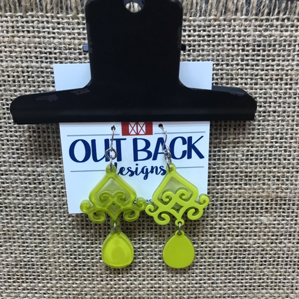 NWT Acrylic Hypoallergenic Earrings